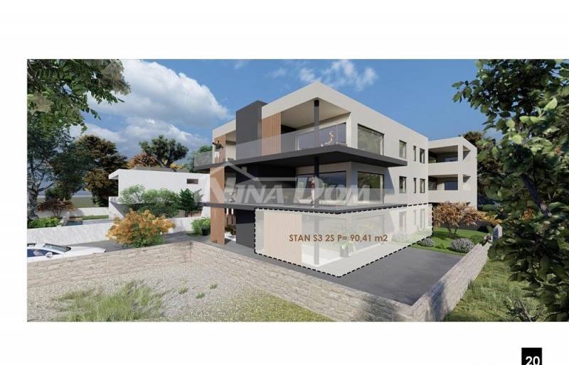 Přízemní apartmán se zahradou, v blízkosti moře a pláže S3 - 1