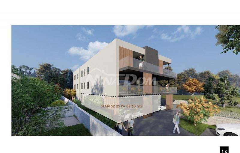 Přízemní apartmán se zahradou, v blízkosti moře a pláže S2 - 2