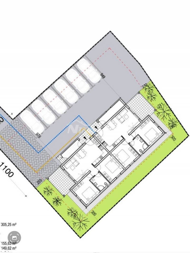 Apartmán v prvním patře, centrum ostrova Vir (voda a kanalizace) - 9