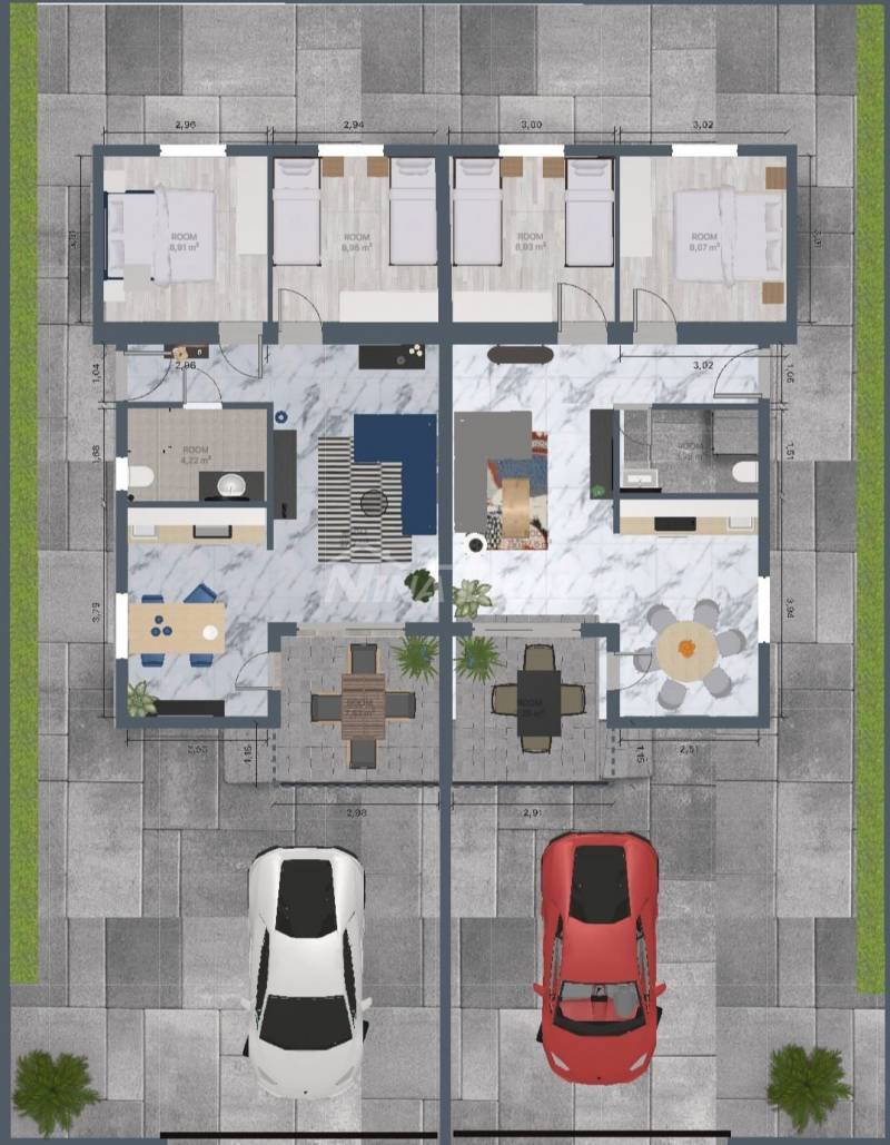 Řadový bungalov 60 m2 - 5