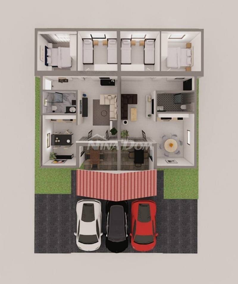 Řadový bungalov 60 m2 - 6