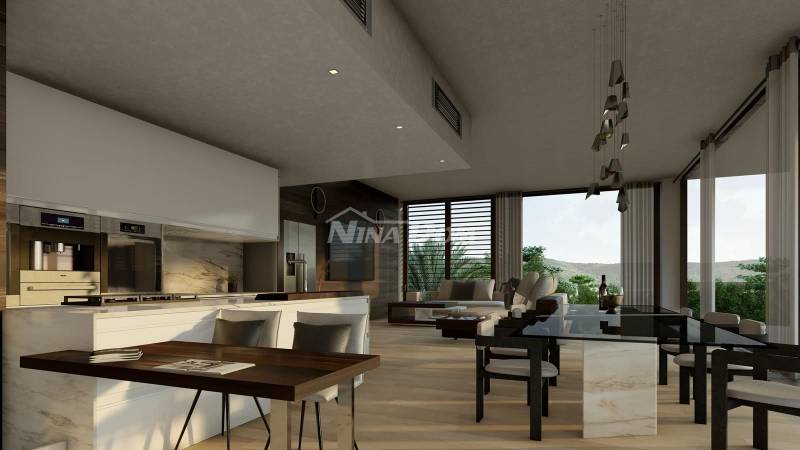 Luxusní dvoupokojový apartmán s výhledem na moře v Kožin - 9