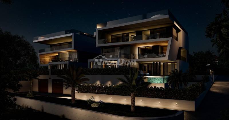 Luxusní dvoupokojový apartmán s výhledem na moře v Kožin - 12