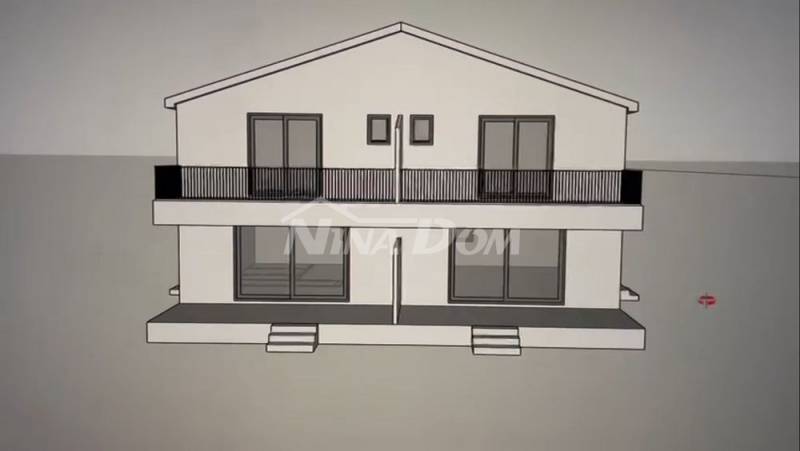 Dům ve výstavbě, 100 m2. k moři. - 2
