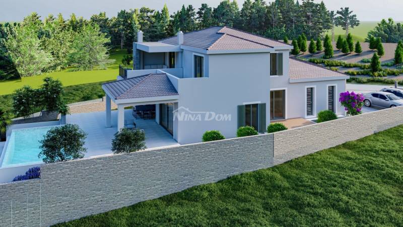 Luxusní vila s bazénem a panoramatickým výhledem na zadarské souostroví - 2