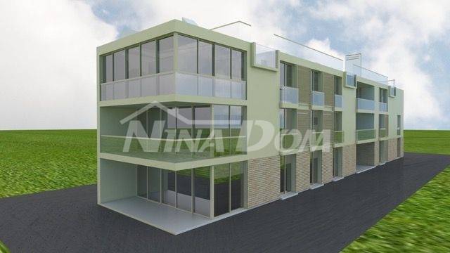 STAVEBNÍ POZEMEK S POVOLENÍM - 50M OD MOŘE - 7 APARTMÁNŮ - 3