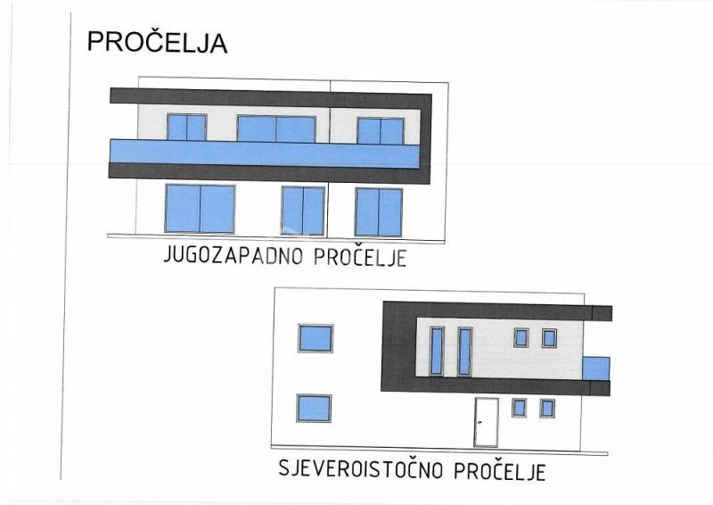 Stavební pozemek 400 m2 s koncepčním řešením. - 3