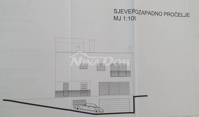 Pozemek jižní strana Vir 570 m2, se stavebním povolením. - 9