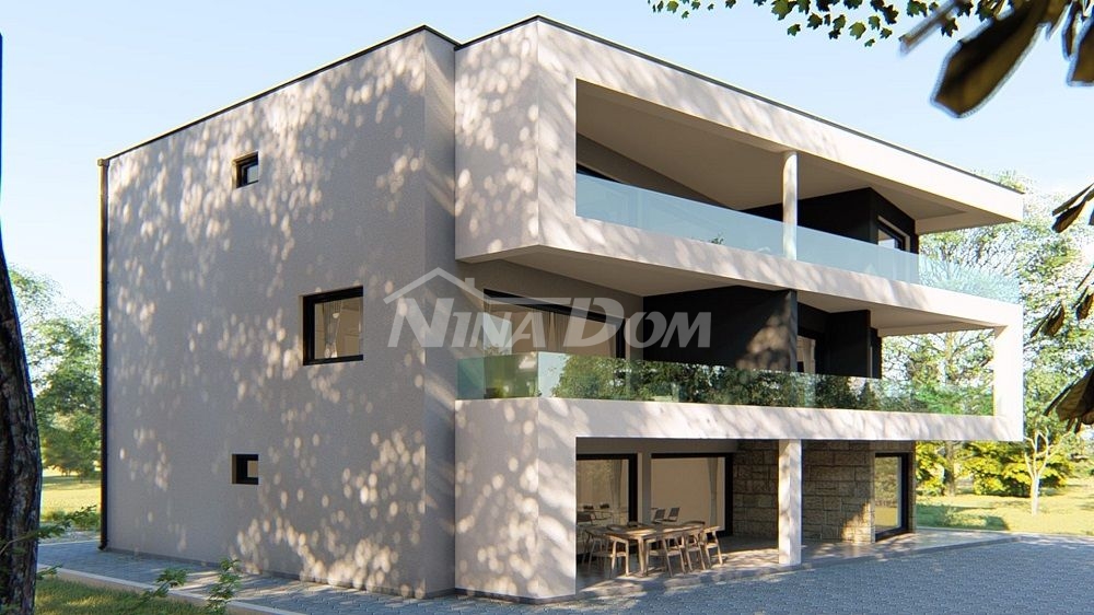 Apartmány první řada k moři, jižní strana