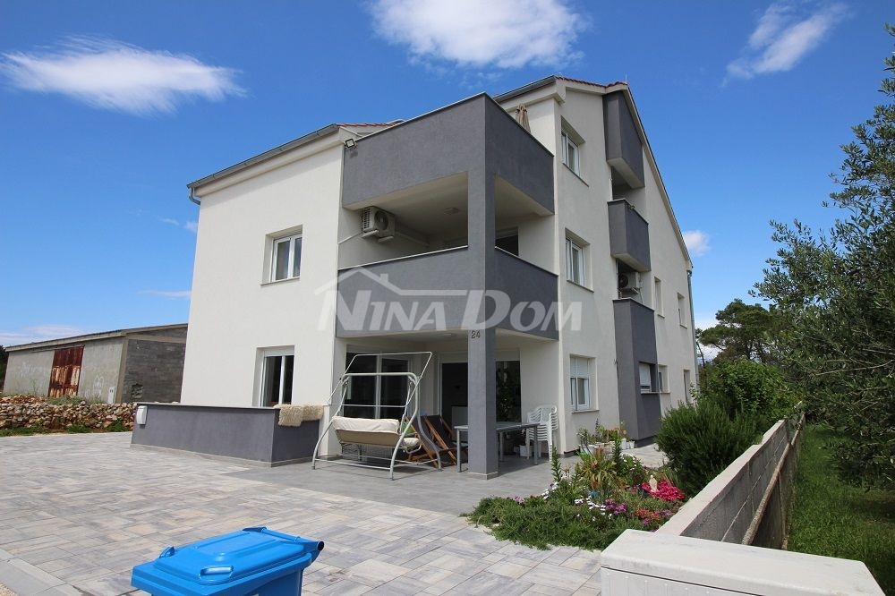 Newly built apartment house